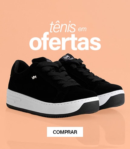 tênis em oferta