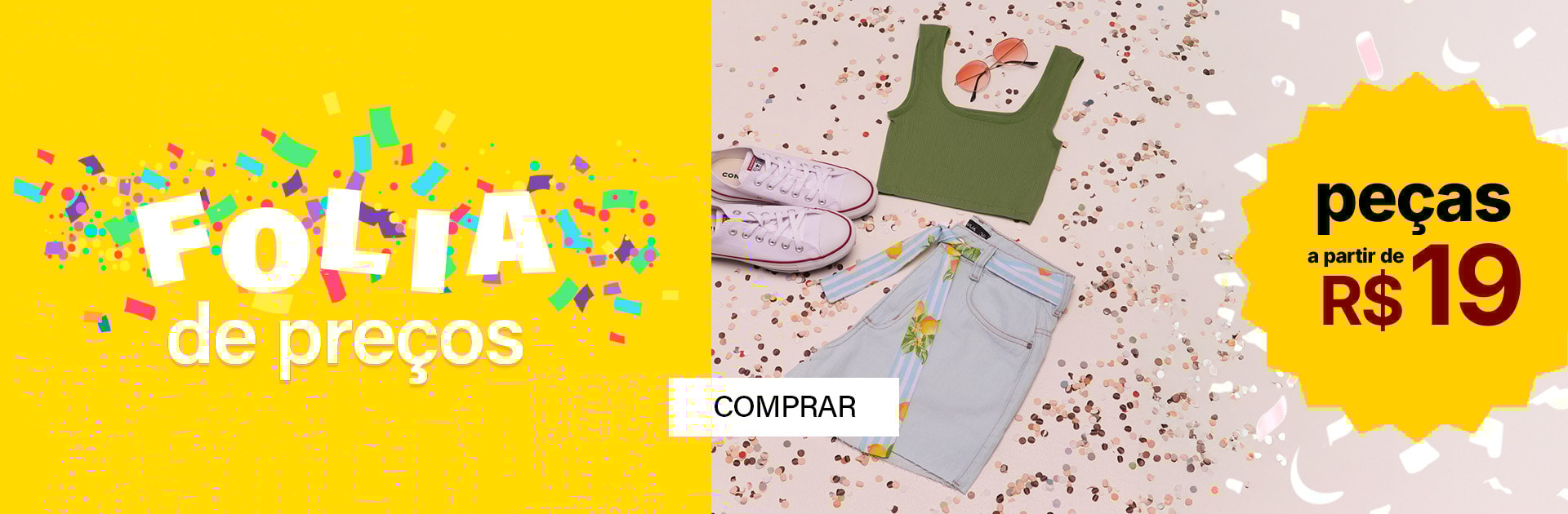 Folia de preços- peças a partir de $19