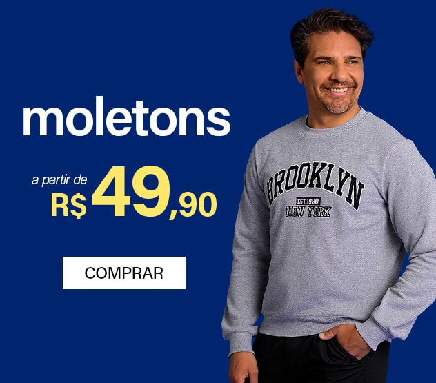 moletons a partir R$49,90