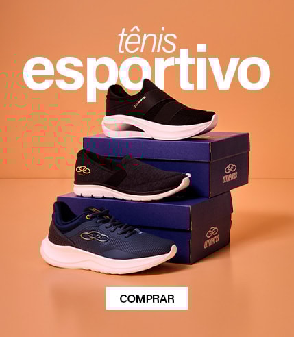 tênis esportivo feminino e masculino