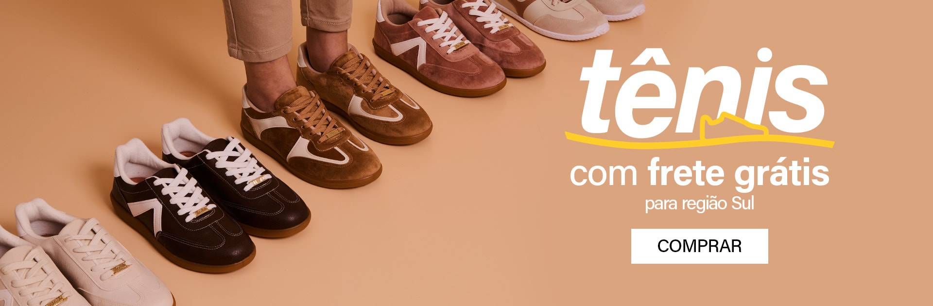 Tênis com frete grátis
