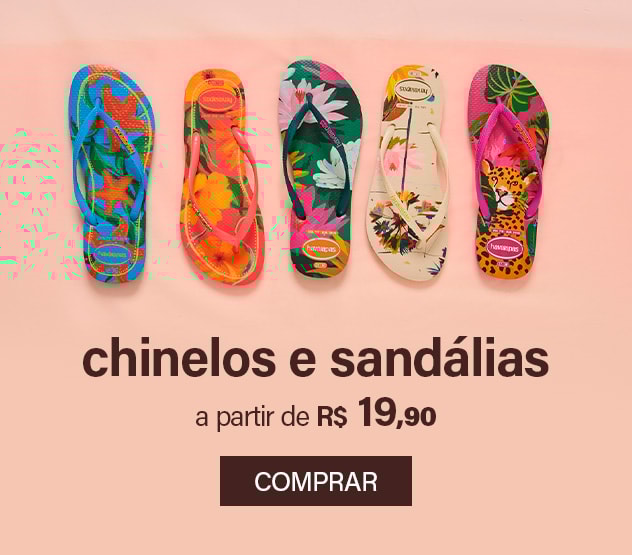 Chinelos e sandálias