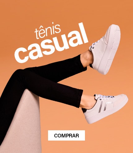 tênis casual feminino