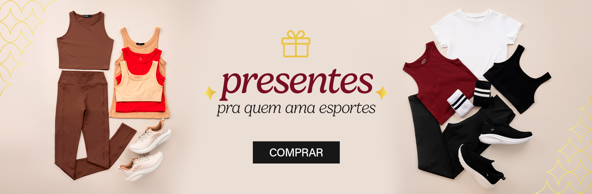 Presentes para quem ama esportes