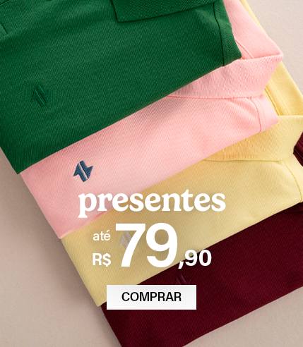 Presenteáveis até $79,90