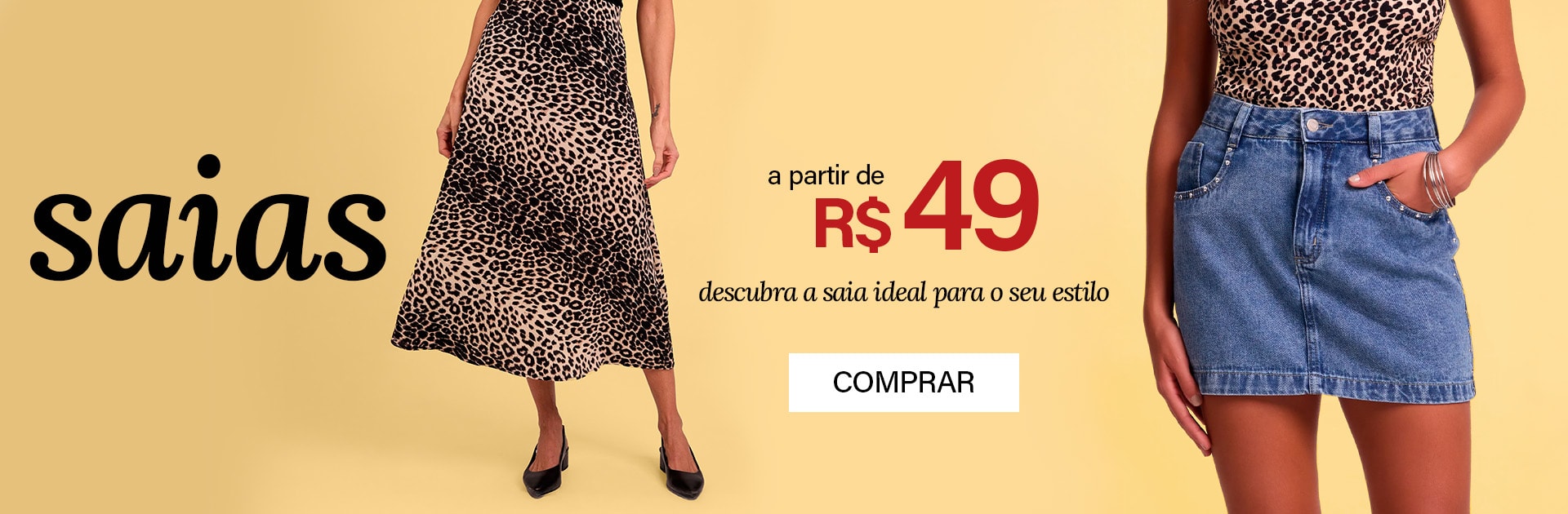 Saias a partir de $49