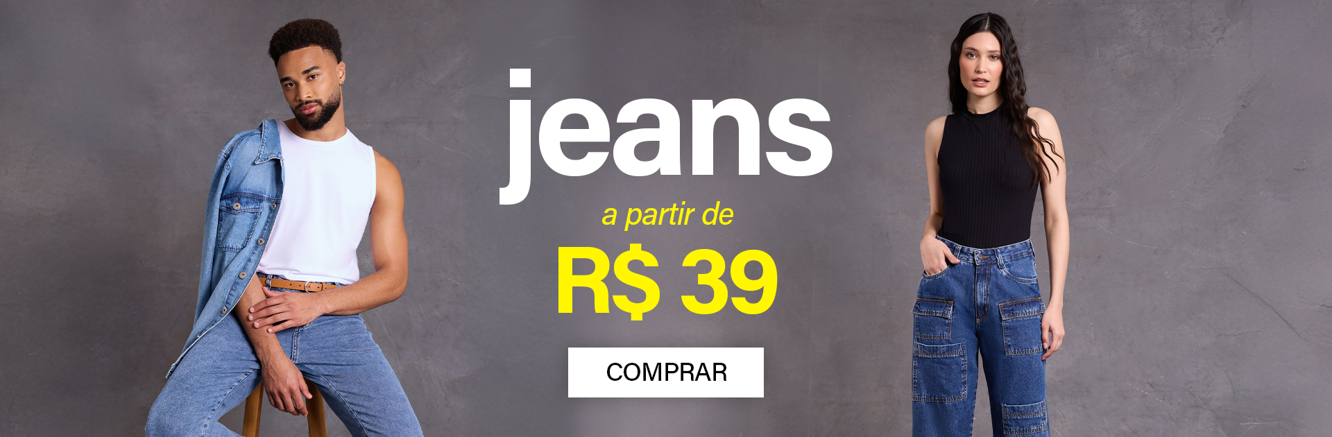 campanha jeans 8x sem juros