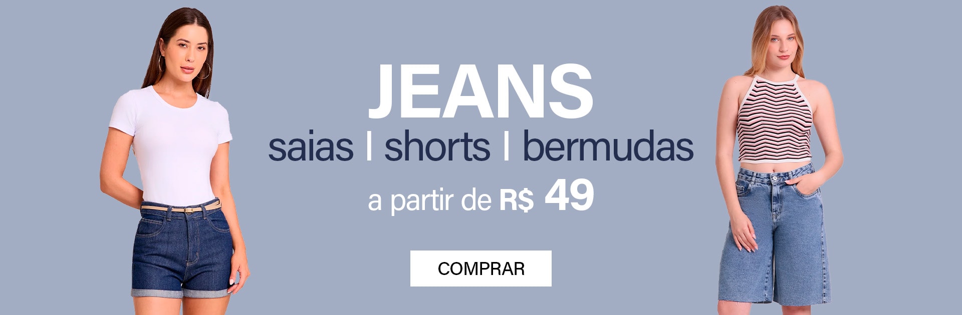 Shorts, saias e bermudas