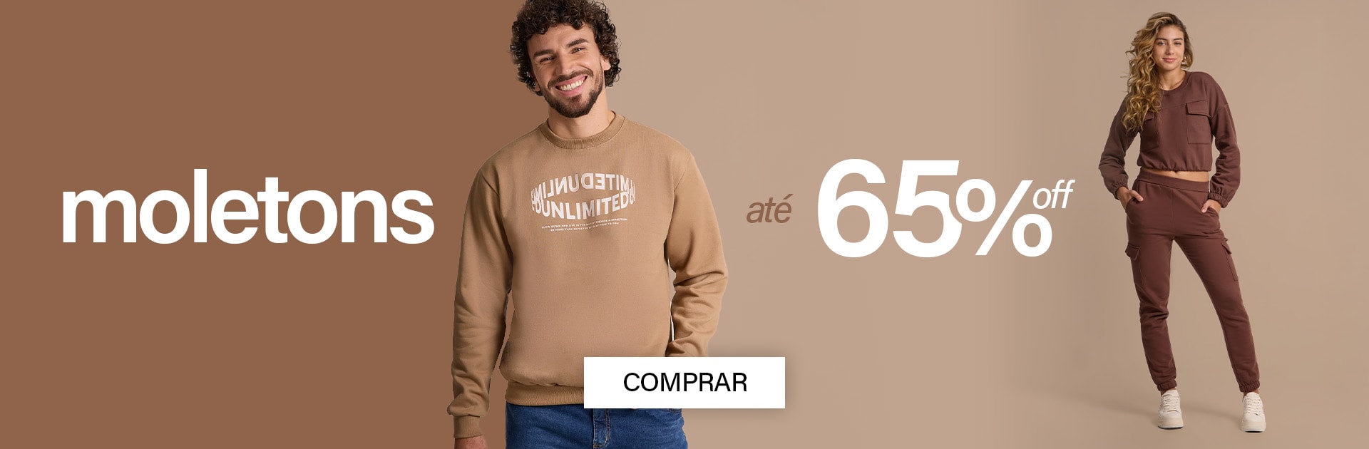 moletons até 65% off