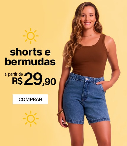 Shorts e Bermudas a partir de $29,90