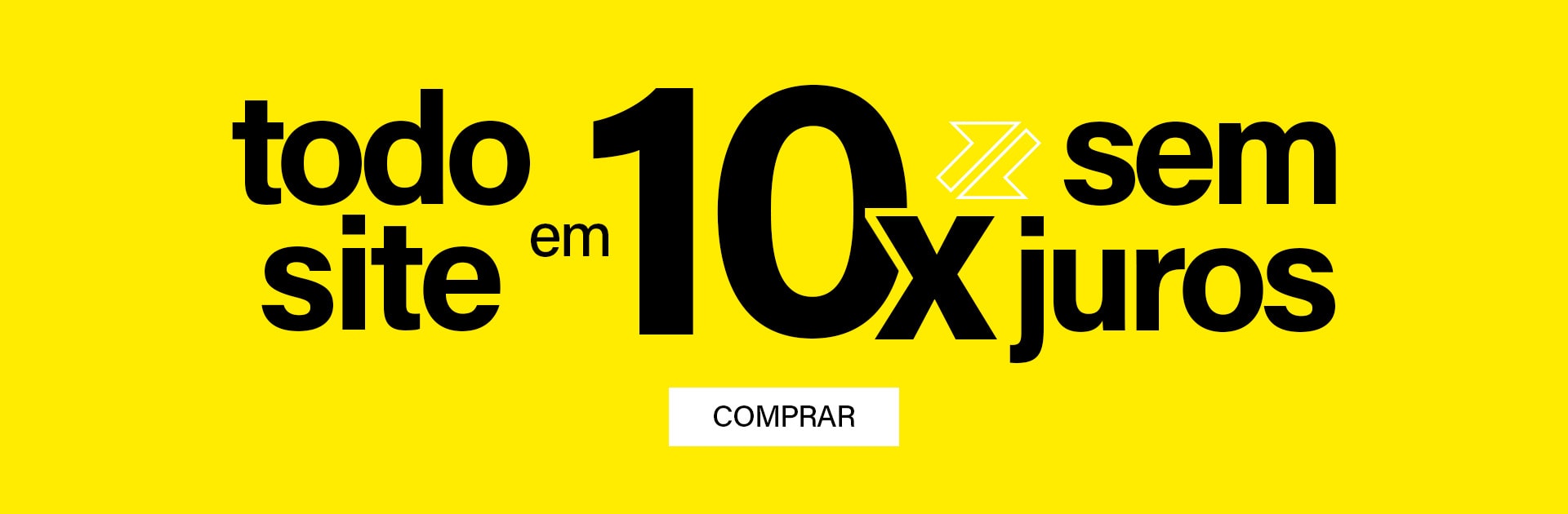 Todo site em 10x sem juros