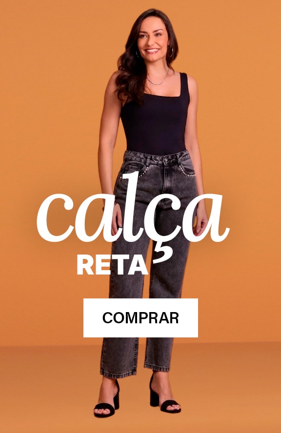 Calça Reta