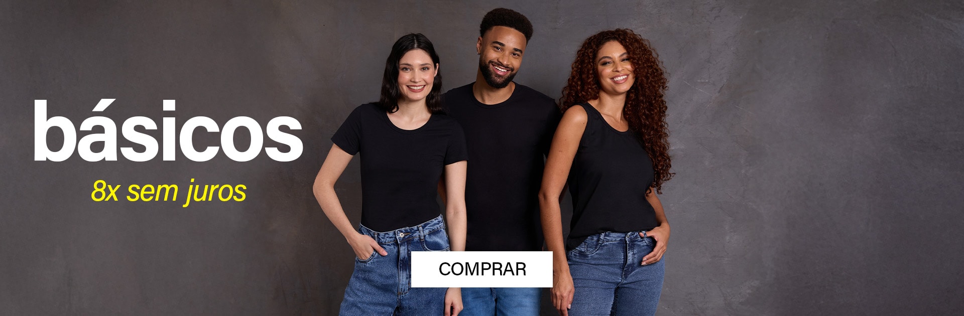 campanha básicos 8x sem juros