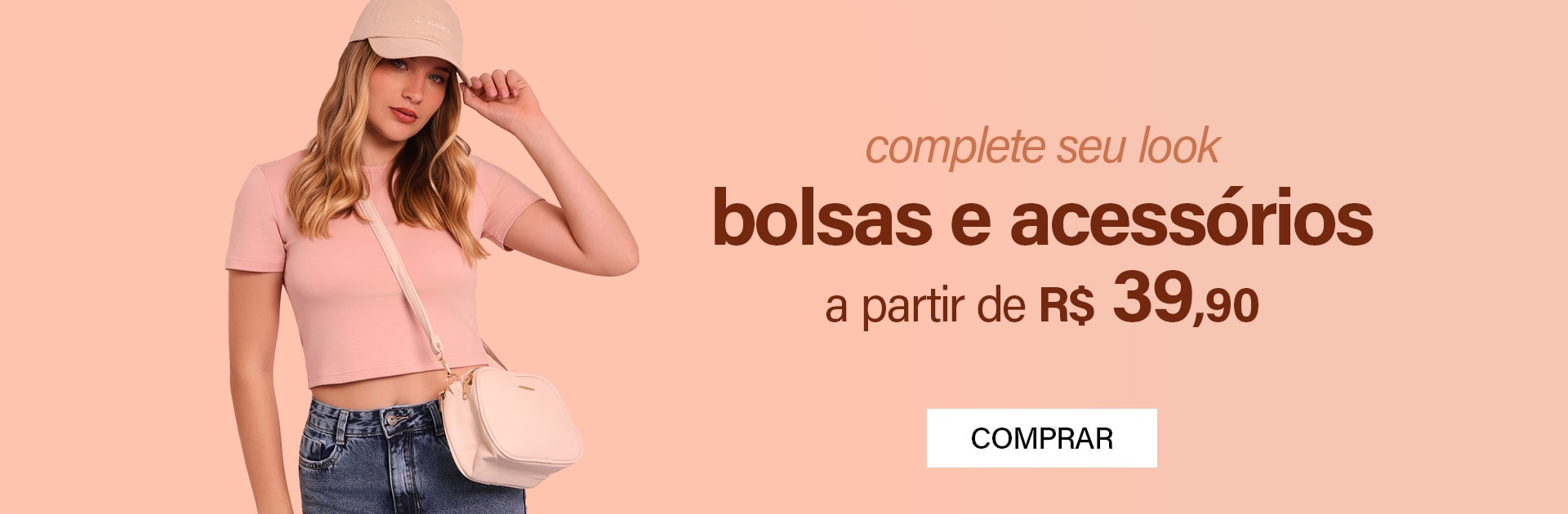 complete seu look - bolsas e acessórios