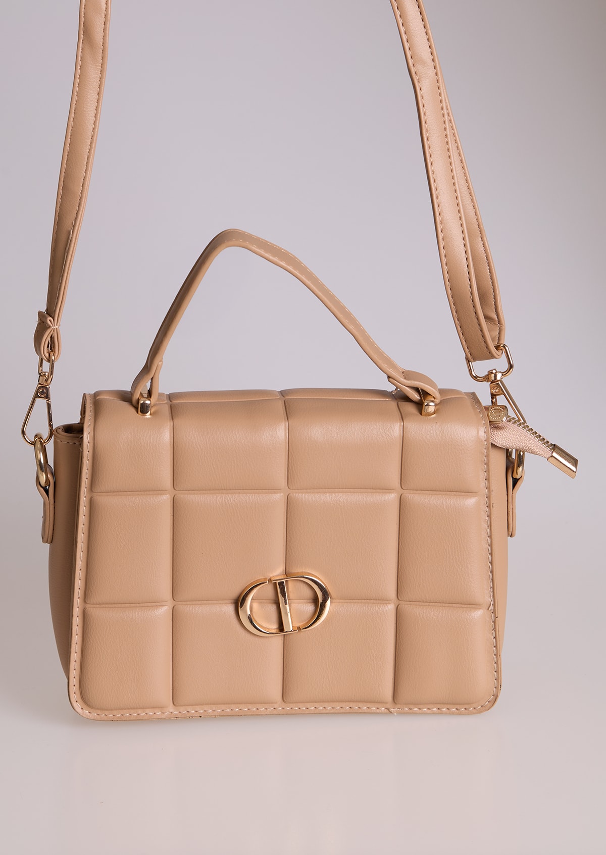 Bolsa Transversal Bege - Monjuá