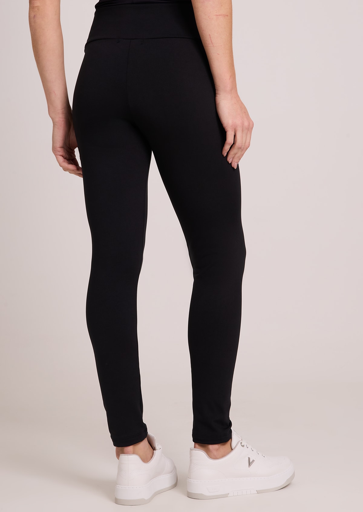 Calça Legging Térmica Peluciada Preta - Monjuá