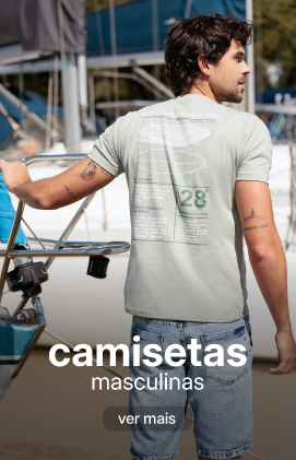 Camisetas masculinas